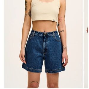 Denim Blue Women's Shorts